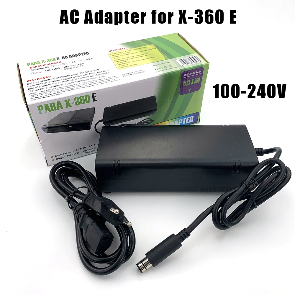 Gaming Console Xbox - Wtyczka US/EU/UK 12V zasilacz sieciowy przewód