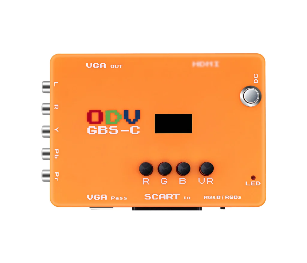 Gaming Console Years - Mcbazel ODV-GBS-C komponentowy konwerter skanowania VGA/Scart