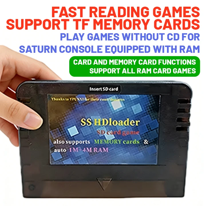 Gaming Console Years - SAROO HD Loader (Menu w języku