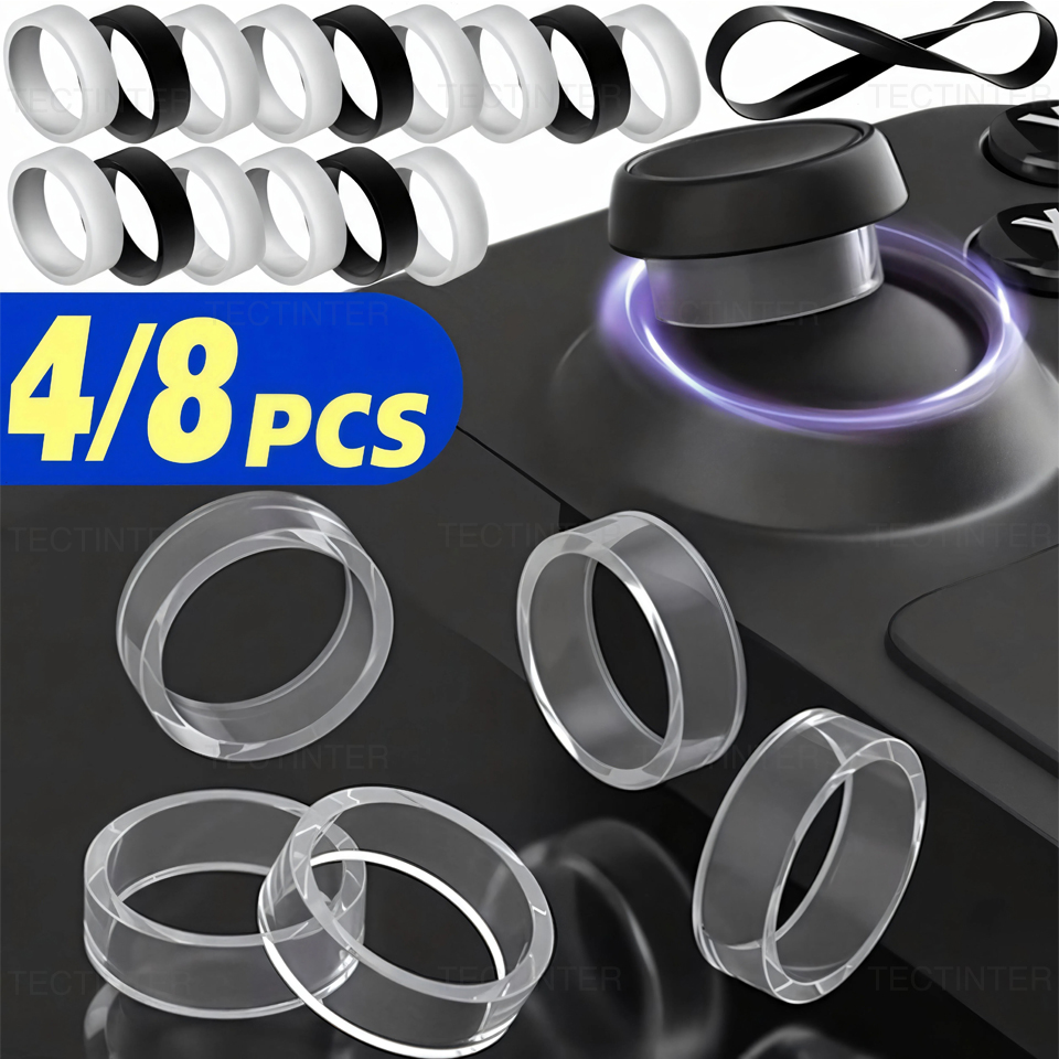 Sony Console Ps5 Slim - 4/8 szt. Elastyczne gumowe pierścienie ochronne