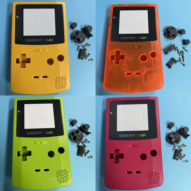 Gaming Console With - Obudowa Gameboy Color Gbc, zamienna obudowa,