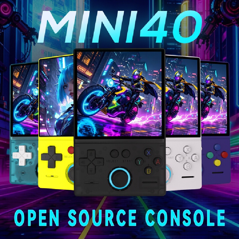 Gaming Console Options - Retro przenośne konsole do gier Mini40,