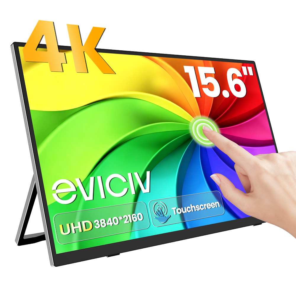 Gaming Console Type - EVICIV 4K przenośny monitor 10-punktowy ekran
