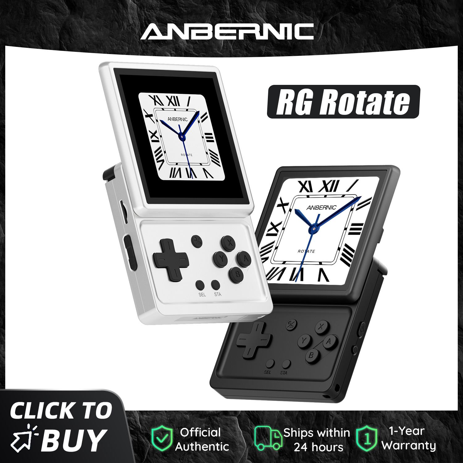 Anbernic RG Rotate Retro Przen – Gaming Console Years recenzja i cena