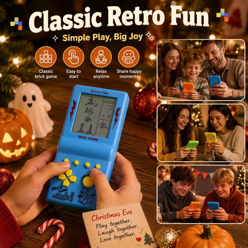 4-calowy duży ekran, retro prz – Gaming Console Years recenzja i cena