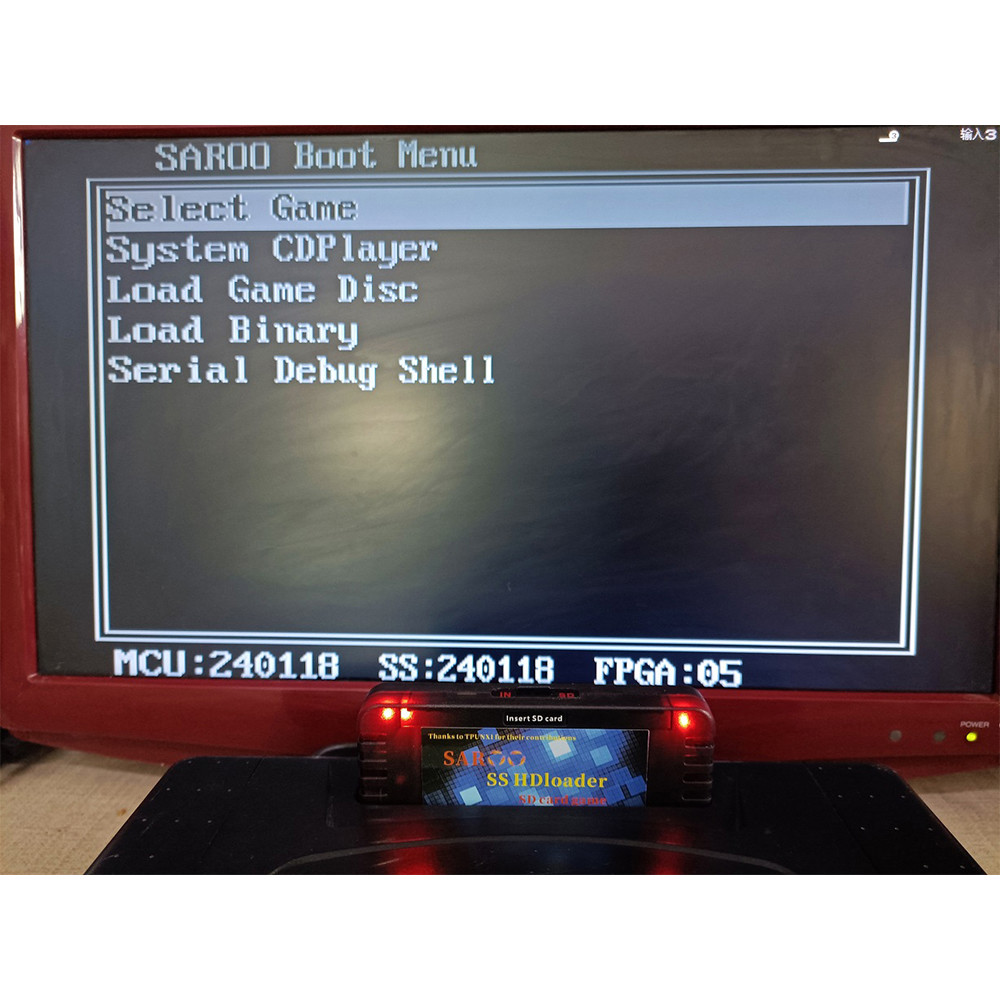 SAROO HD Loader (Menu w języku – Gaming Console Years recenzja i cena