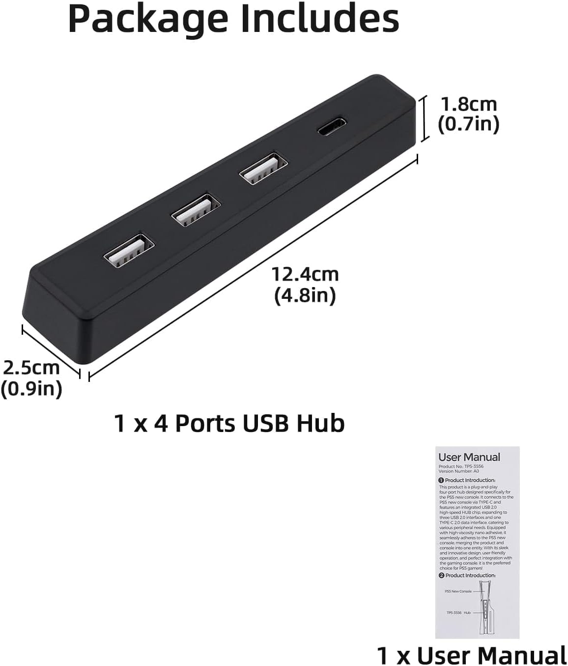 4-portowy koncentrator USB do  – Sony Console Ps5 Slim recenzja i cena