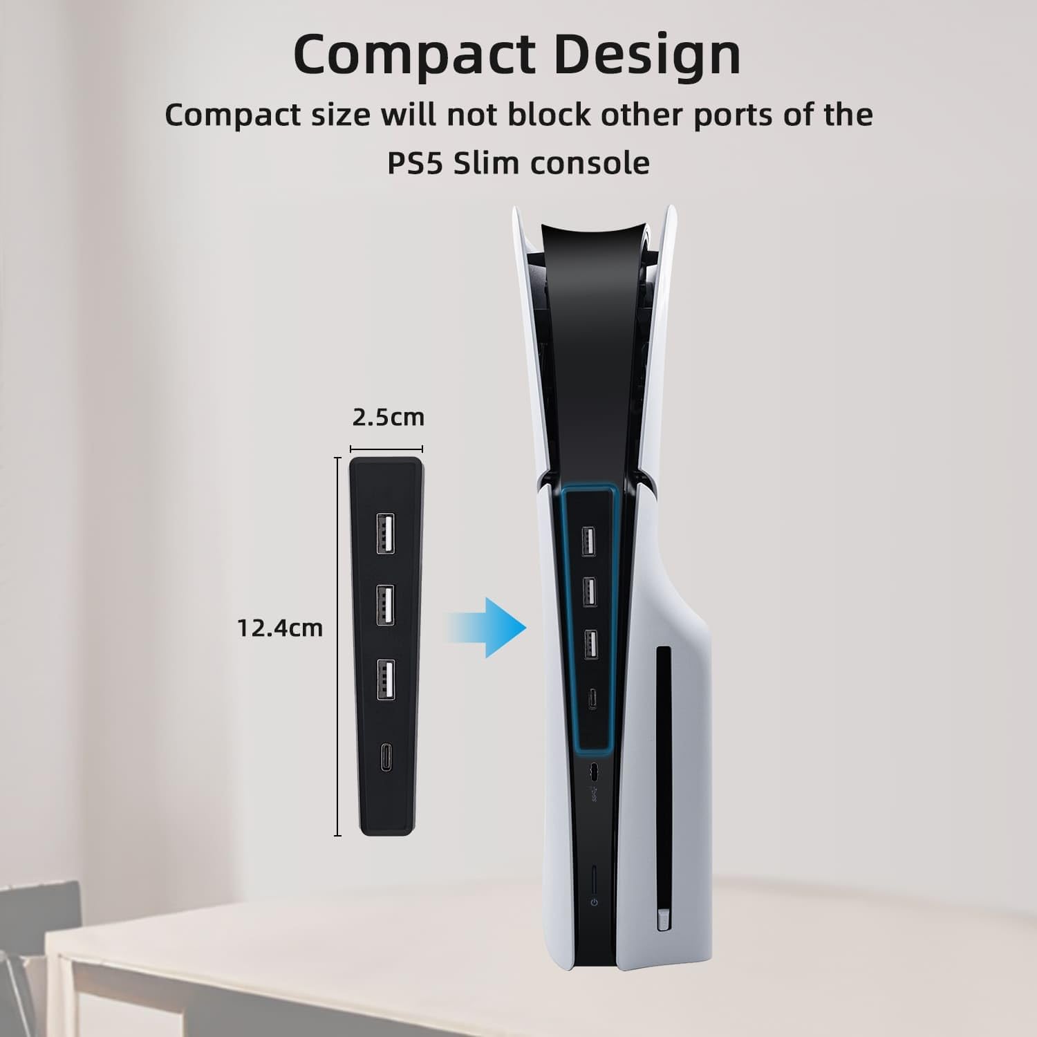 4-portowy koncentrator USB do  – Sony Console Ps5 Slim recenzja i cena
