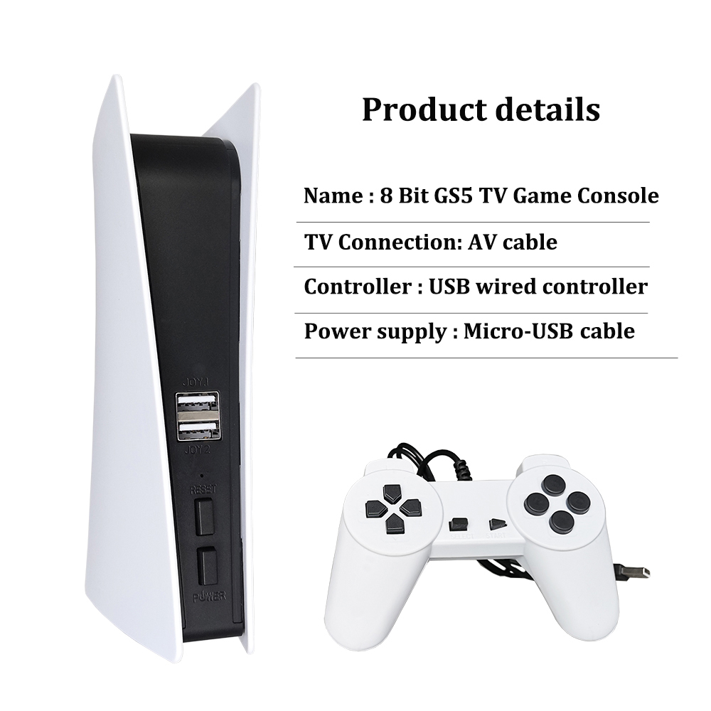 GS5 8-bit TV Video AV Output U – Gaming Console Gs5 recenzja i cena