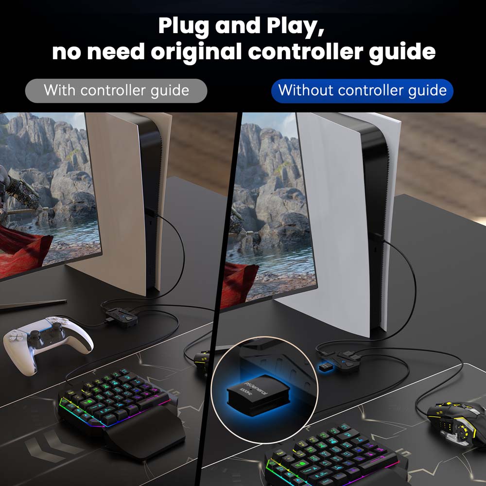 Zestaw klawiatura i mysz do gi – Gaming Console Type recenzja i cena