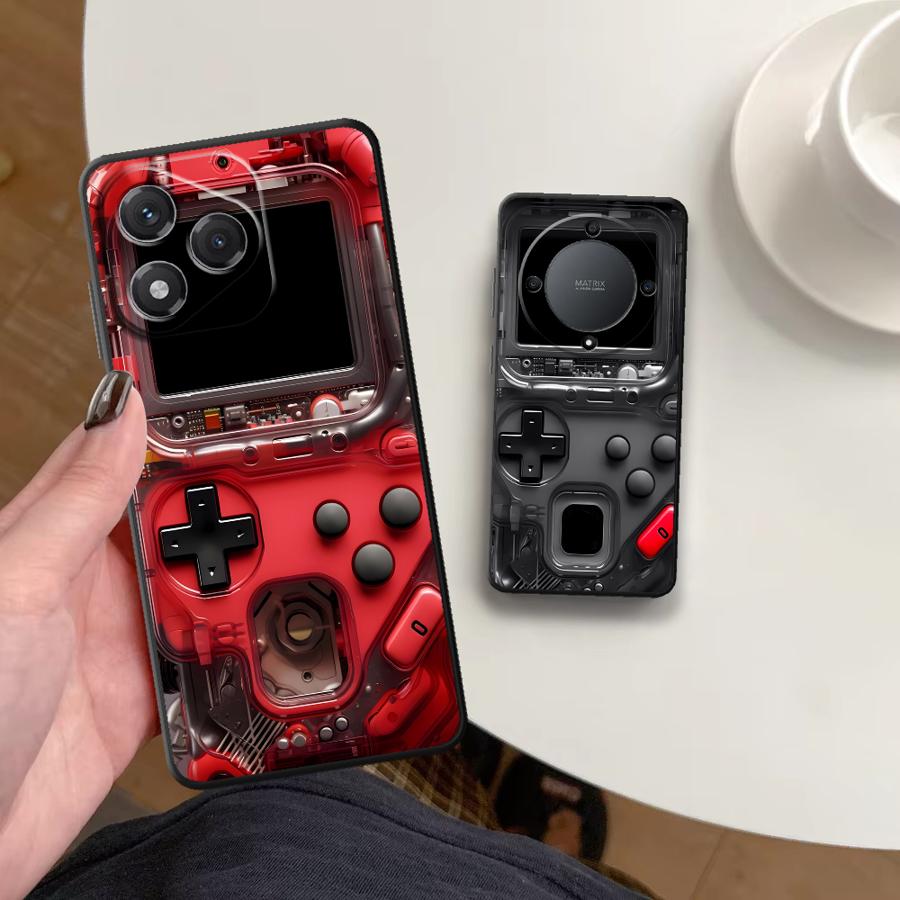 Etui na telefon w stylu retro  – Gaming Console With recenzja i cena