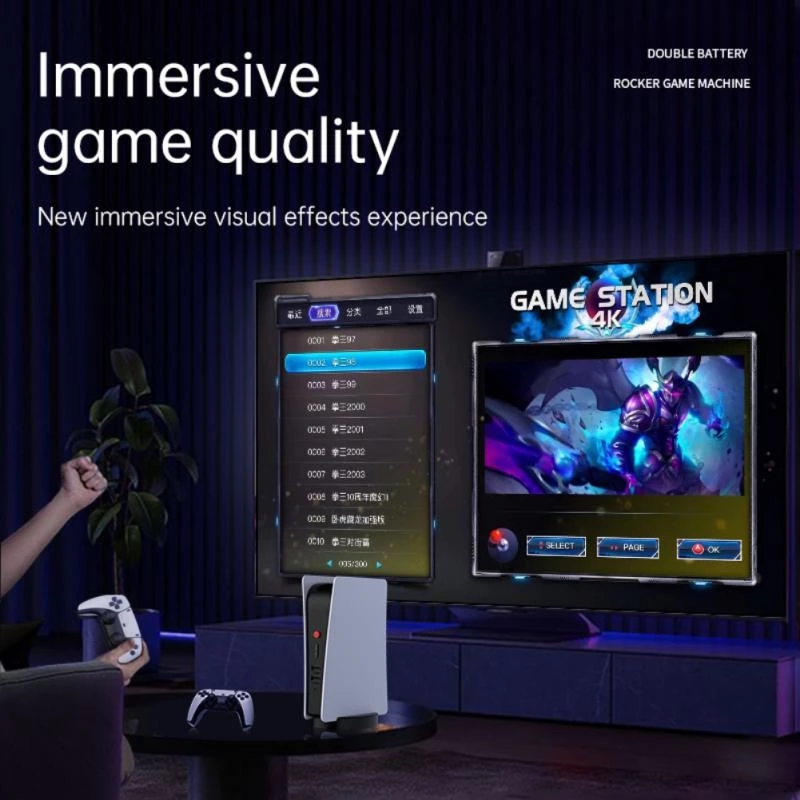 Wbudowana 15000 gier Play Stat – Gaming Console Gs5 recenzja i cena